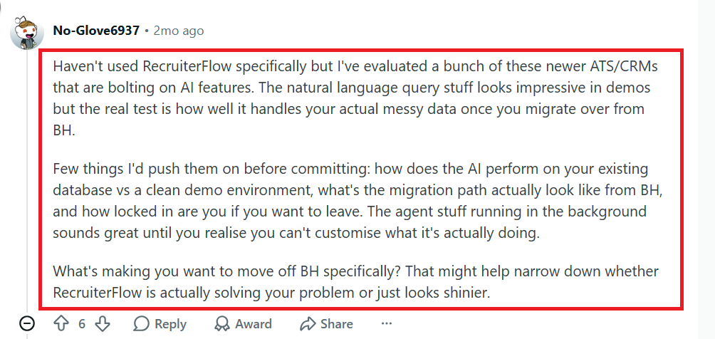 Image Source: RecruiterFlow Review