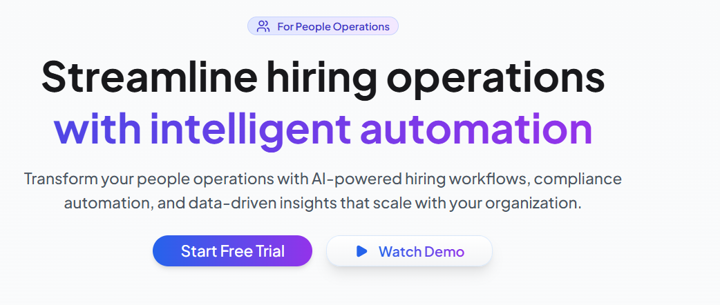 hiring operations
