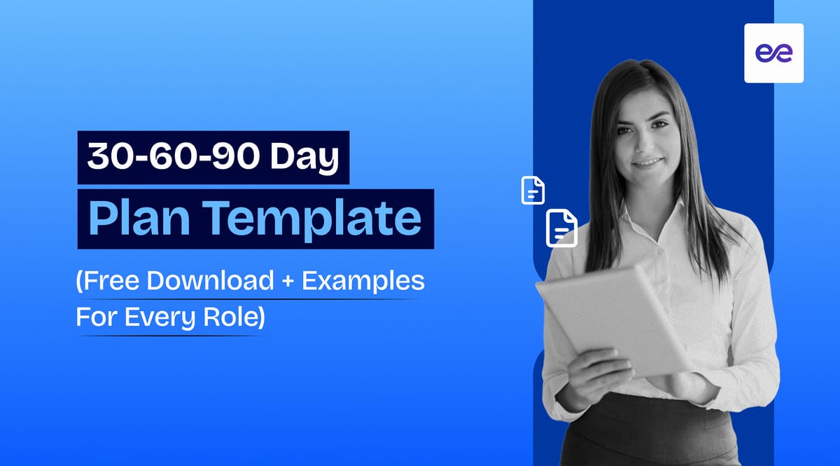 30-60-90 Day Plan Template