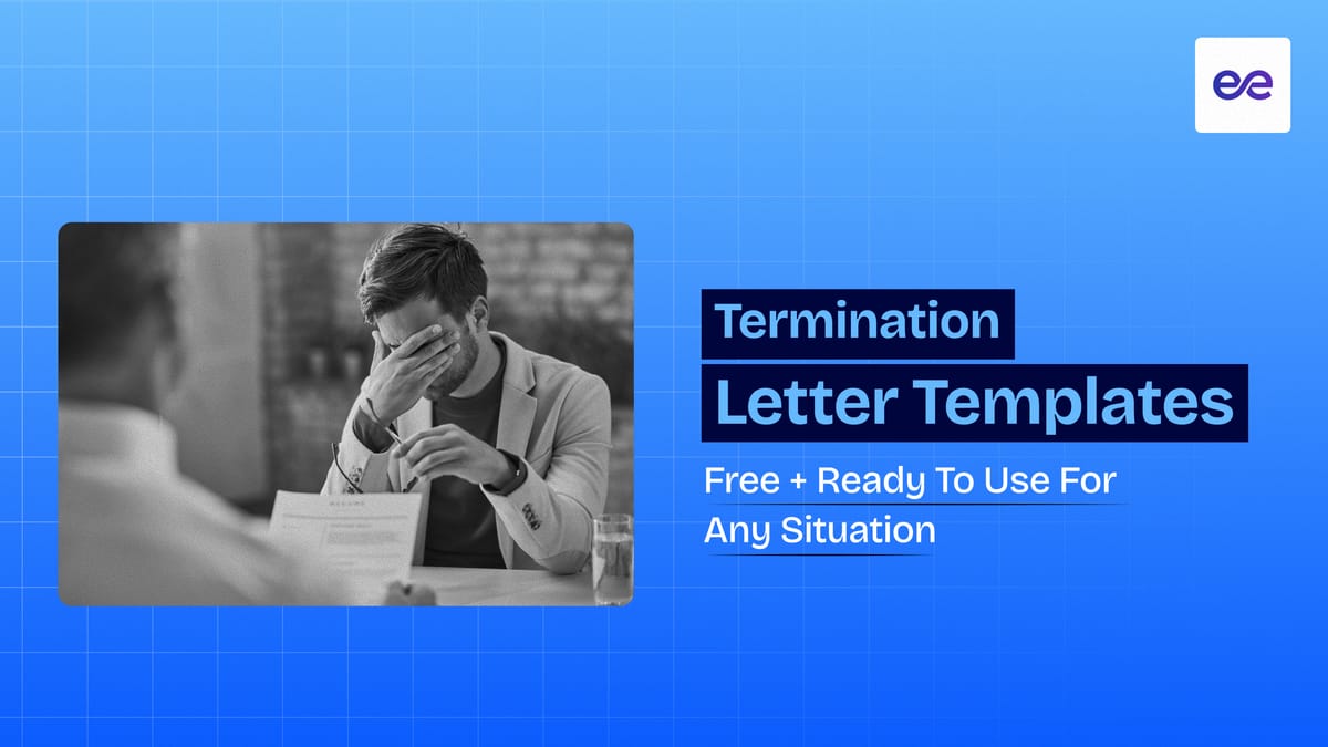 Termination Letter Templates