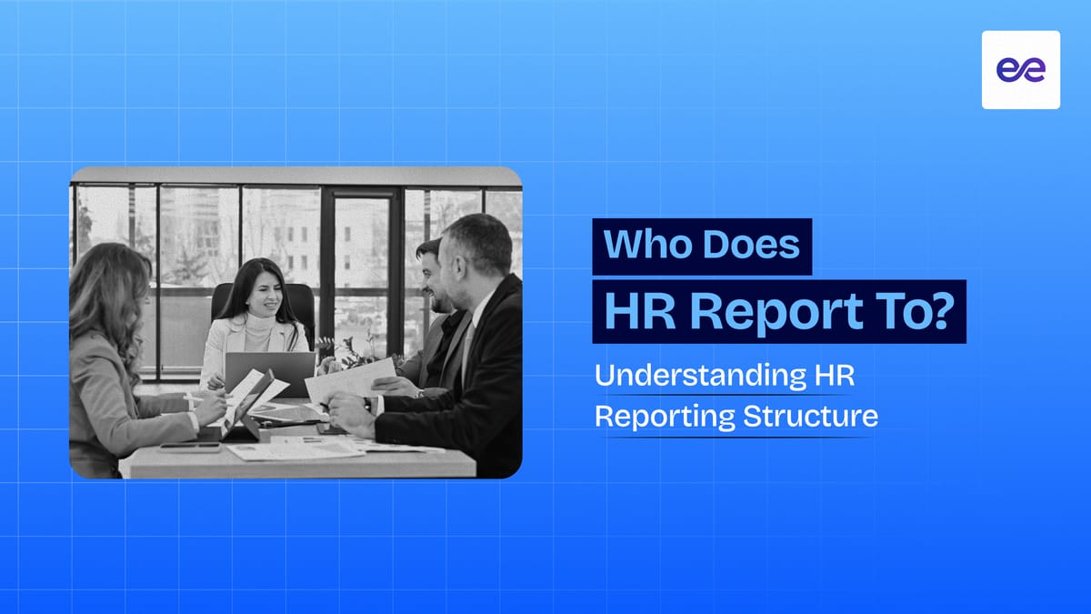 Who Does HR Report To