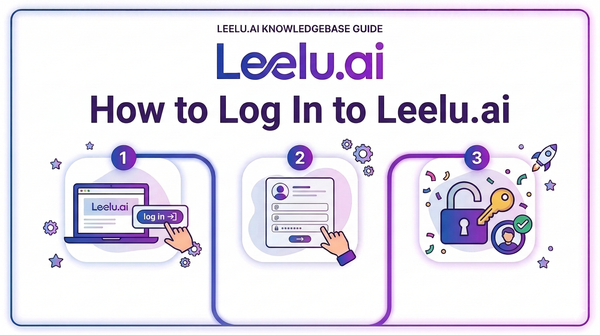 How to Log In to Leelu.ai