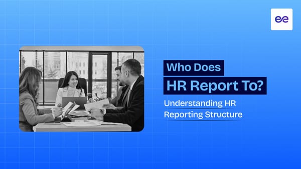 Who Does HR Report To